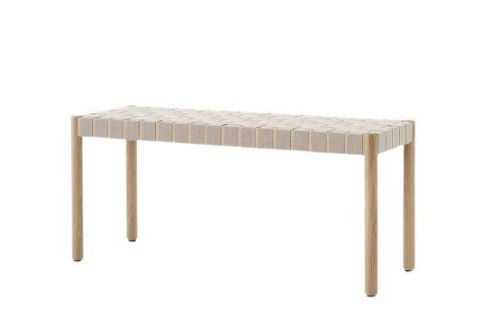&Tradition TK4 Betty Bench Small B: 105 cm - Oak / Natural Linen