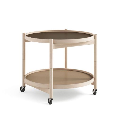Brdr. Krüger Bølling Bakkebord m. 2 bakker Ø: 60 cm - Olieret Bøg/Earth