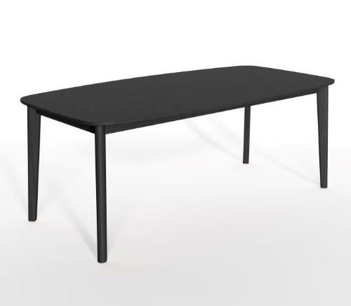 Skovby Tillægsplade til SM118/119/120 Spisebord 102x45 cm - Sortlakeret Eg