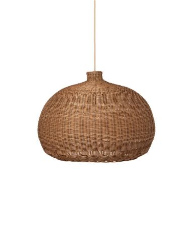 Ferm Living Braided Lampshade Belly Ø: 54 cm - Natural