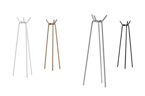 HAY Knit Coat Rack H: 161,5 cm - Black
