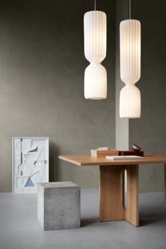 Tom Rossau TR41 Pendant 25x120 cm - White