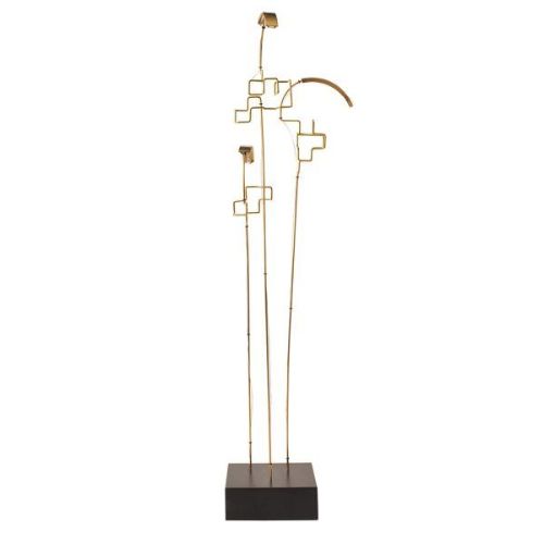 DCW Editions Mantis Boucle ToGo Bordlampe LED H: 47cm - Børstet Messing