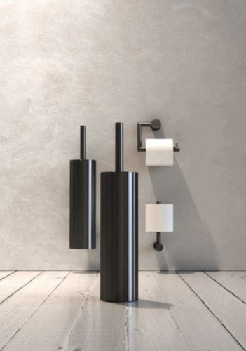 FROST NOVA2 Toiletrulleholder 2 H: 16,75cm - Børstet Sort