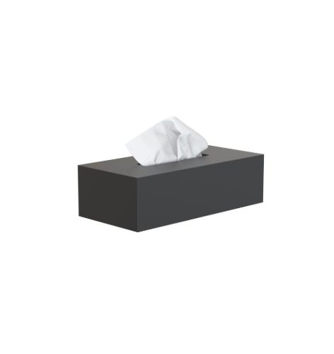 FROST NOVA2 Servietdispenser t/væg og bord 24,8x12,4cm - Mat Sort