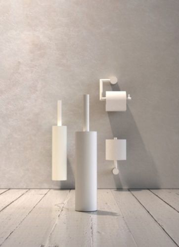 FROST NOVA2 Toiletbørste 9 t/gulv H: 36,5cm - Mat Hvid