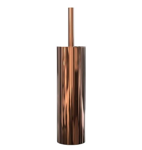 FROST NOVA2 Toiletbørste 1 t/gulv H: 41,5cm - Poleret Kobber