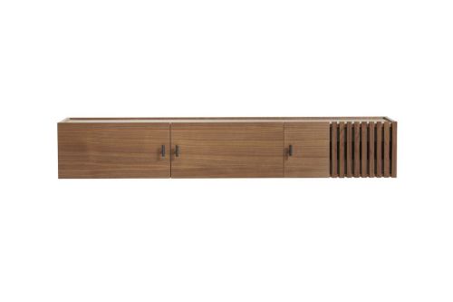 Woud Array Wall Mounted Sideboard L: 150 cm - Walnut