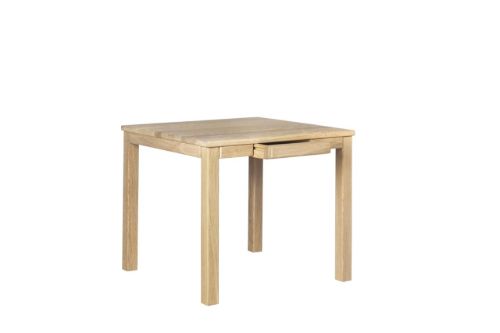 Haslev Klassik 2B Lampebord m. Skuffe 60x60 cm - Olieret Eg