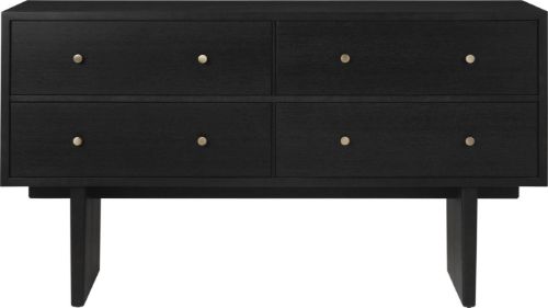 GUBI Private Sideboard 160x45 cm - Brown/Black Stained Oak