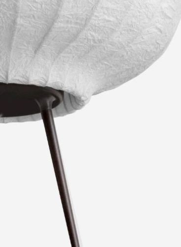 Vipp 581 Paper Floor Lamp H: 112 cm - White/Dark Oak