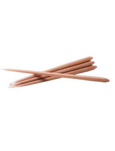 STOFF Nagel Taper Candles by Ester & Erik 6 pcs H: 29 cm - Dusty Rose