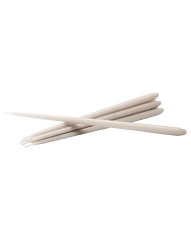 STOFF Nagel Taper Candles by Ester & Erik 6 pcs H: 29 cm - Sand