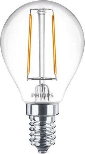 PHILIPS Kerte & Luster E14 LED Pære 2W (25W) - Varm Hvid