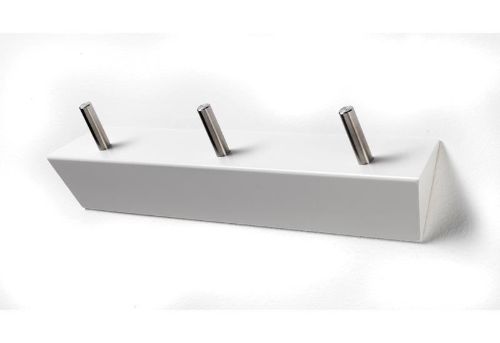 Hoigaard KR-3 Knagerække B:31 cm - Hvid