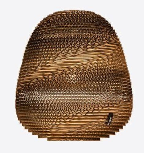 Think Paper Binky Spiral Lamp Ø: 29 cm - Natur