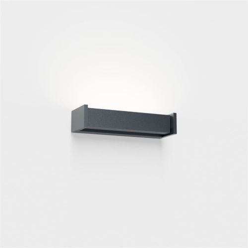 Lampefeber Slat One Udendørs Væg-/Loftlampe B: 22 cm - Anthracite (RAL 7016)