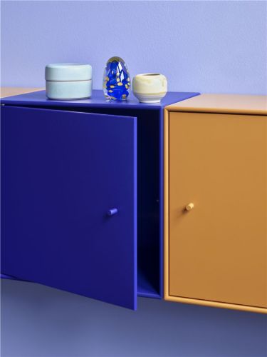 Montana QS Mini 1103 Modul med Låge Højre 35x35 cm - 142 Amber