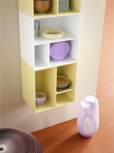 Montana QS Mini 1002 Modul med Hylder 35x35 cm - 04 Anthracite