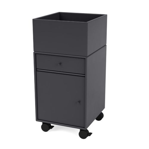 Montana Selection Runner Opbevaring på hjul H: 73,8 cm - 04 Anthracite