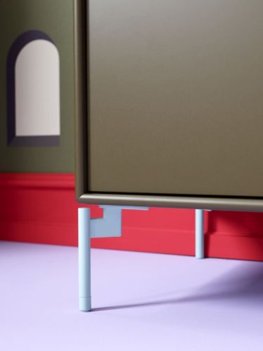 Montana MB126 Ben til reolmodul 4 stk. H: 12,6 cm - 148 Flint