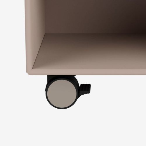 Montana SRCO Hjul til reolmodul 4 stk. H: 7,8 cm - 141 Truffle