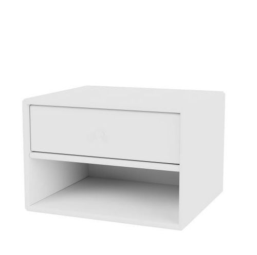 Montana QS Selection Dash Sengebord med ophængsbeslag 35,4x24x30 cm - 101 New White
