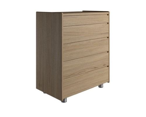 Kaagaard 558047 Kommode med Metalben 80x47x85 cm - Oliebehandlet Eg