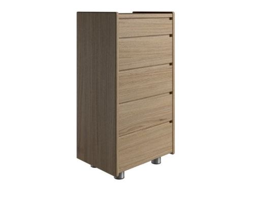 Kaagaard 555037 Kommode med Metalben 85x50x37cm - Oliebehandlet Eg