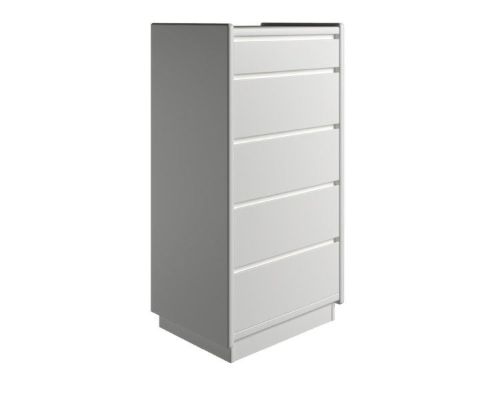 Kaagaard 555037 Kommode med Sokkel 85x50x37cm - Hvidmalet