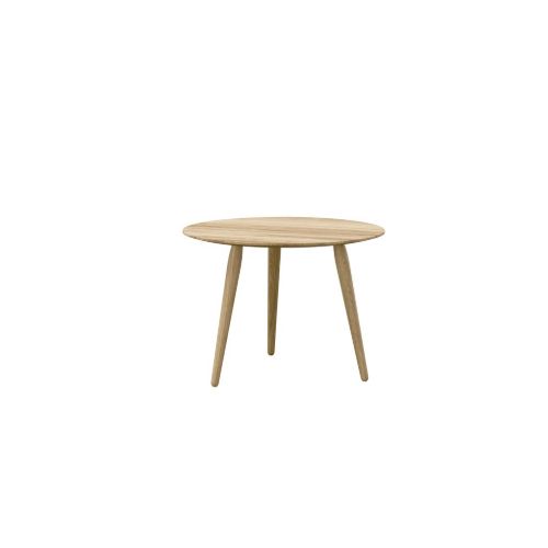 Bruunmunch PLAYround Coffee Table Ø: 52 cm H: 38 cm - Natural Oak