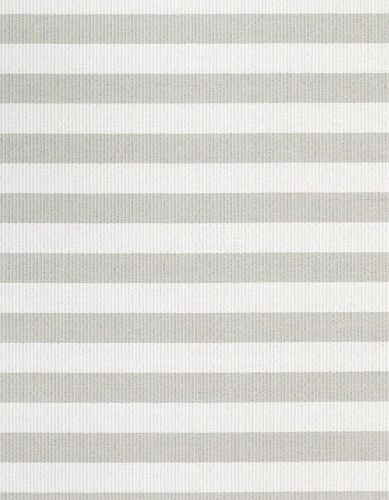 Woodnotes Big Stripe Carpet Sewn Edges 170x240 cm - Stone/White