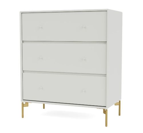 Montana QS Selection Carry Kommode med ben 69,6x69,6 cm - 09 Nordic / Brass