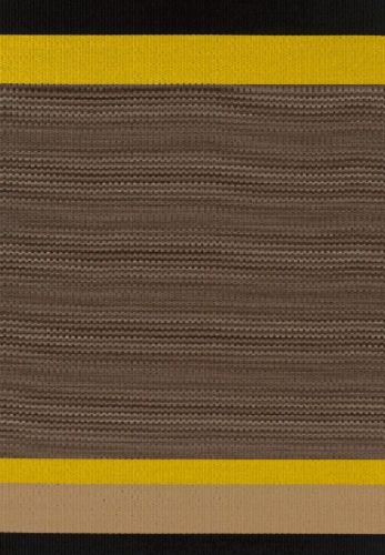 Woodnotes Panorama Carpet Sewn Edges 140x200 cm - Black/Natural