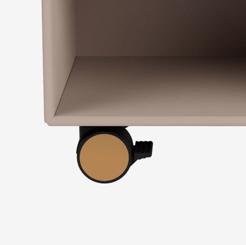 BRUG IKKE Montana SRCO Hjul til reolmodul 4 stk. H: 7,8 cm - 142 Amber