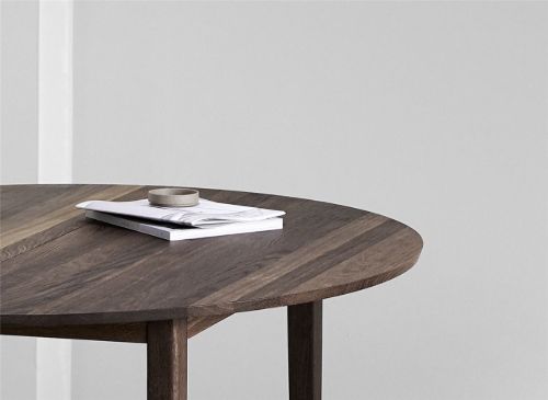 Sibast Furniture No 3 Table Extension Ø: 140 cm - Walnut Natural Oil