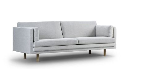 Juul 954 2 Pers. Sofa m. 2 Armpuder L: 220 cm - Amdal 130/Lakeret Eg