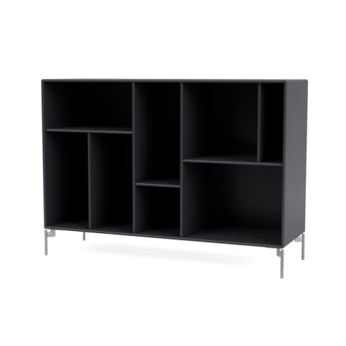 Montana Mega 201201 Skænk med ben 115,2x38 cm - 04 Anthracite / Matkrom