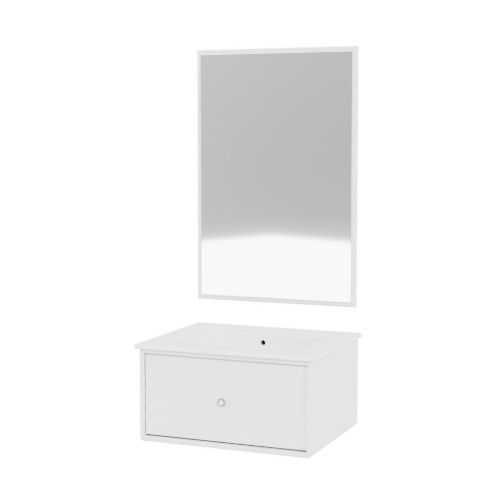 Montana Bathroom Type 1 - 101 New White / White Table Top