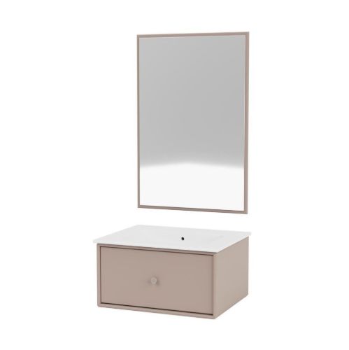 Montana Bathroom Type 1 - 137 Mushroom / White Table Top