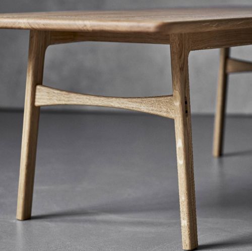 Duus & Møller Spring Sofabord L: 120 cm - Massiv eg