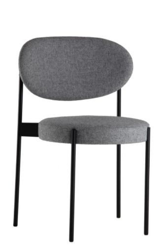 Verpan Series 430 Chair SH: 47 cm - Moss 018/Black