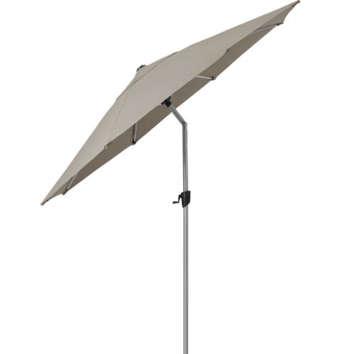 UDGÅET_Cane-line Outdoor Sunshade Parasol m/Tilt Ø: 300 cm - Taupe