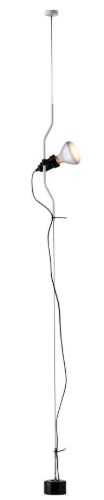 FLOS Parentesi D Pendel med dæmper L: 4 m - Hvid