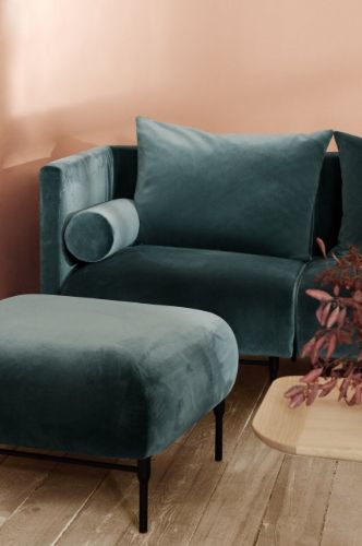 Warm Nordic Galore Module Pouf 75x75 cm - Burnt Orange