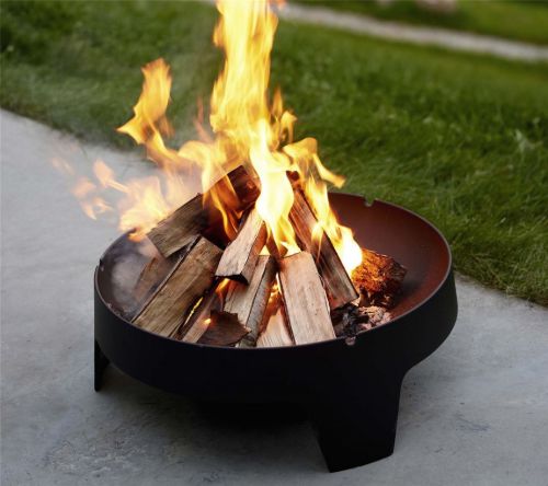 Cane-line Outdoor Ember Bålfad Lille Ø: 60 cm - Black