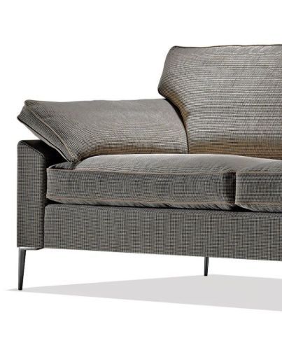 Søren Lund SL 329 2 Pers. Sofa m. Keder L: 182 cm - Grado 94 Tekstil/IG15 Aluminium Ben
