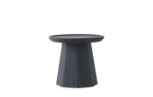 Normann Copenhagen Pine Bord Lille H: 40,6 x Ø: 45 cm - Mørkeblå
