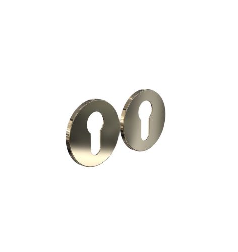 FROST Architectural Hardware Element 3001 Rosetter - Poleret Guld