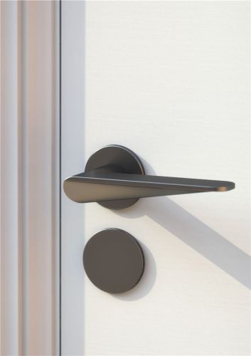 FROST Architectural Hardware Element 3004 Rosetter Blind - Børstet Sort